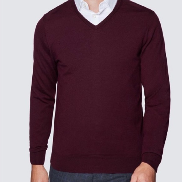 Armani Exchange Other - Armani Exchance Burgandy V-Neck